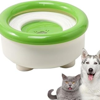 Герметичная миска для собак - плавающая миска для воды объемом 1500 мл, плавающая миска для воды с нескользящим основанием, для котят, щенков, мелких и средних пород, кроликов, клеток, уборки.