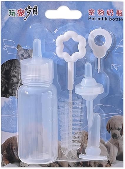 Набор для ручного кормления домашних животных с точной калибровочной шкалой.