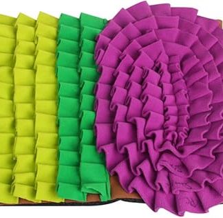 Одеяло для дрессировки собак Greabuy Pet Dog Nose Smell Intelligence Training Blanket Sniffing Pad Sniffing Bowl Food Dispenser Carpet Dog Toys for Small Dogs