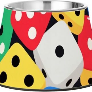 Разноцветная миска для еды в виде мультяшных косточек, нескользящая миска для воды из нержавеющей стали в виде животных для медленного поедания питомца.