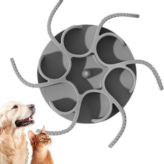 Медленная подача корма | Силиконовые аксессуары для кормления домашних животных, вставка для миски с лабиринтом | для щенков мелких и средних пород
