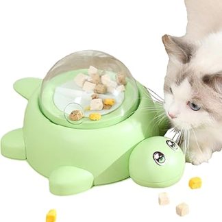 Кормушка для лакомств для домашних животных - Кормушка для лакомств для черепах - Головоломка для кормления, медленное поедание, умственная стимуляция, приучение к туалету.