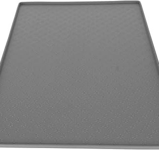 Силиконовый коврик для миски для собак, нескользящий, не оставляет пятен, быстро сохнет, легко чистится, замедляет движение благодаря рельефной поверхности, подходит для крупных, средних и маленьких питомцев.