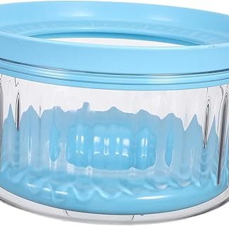 Прозрачная поилка для собак POPETPOP с плавающим диском, свободно текущая, непроливаемая, безопасная для усов, нескользящая, подходит для использования в помещении и на открытом воздухе.