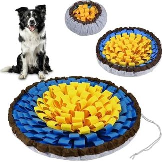 Коврик для кормления собак, способствует развитию естественных навыков поиска пищи, медленному поеданию, снятию стресса, моющийся, интерактивная игрушка для собак.