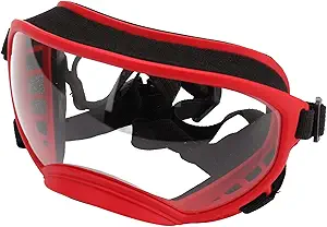 Keenso Dog Goggles, Windproof, Adjustable Strap, Dog Sunglasses for Large Breed Goggles, Outdoor Activities, Walking, Running, Hiking, Puppies