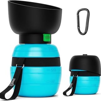 Портативная бутылка для воды Pecute для собак, 350 мл, бутылка для воды для кошек, нетоксичная, герметичная, для прогулок и походов.