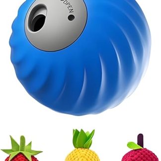 Диспенсер для лакомств в форме мяча для собак | Игрушка-поощрение для собак, привлекающая внимание, в форме мяча, подходит для собак всех размеров.