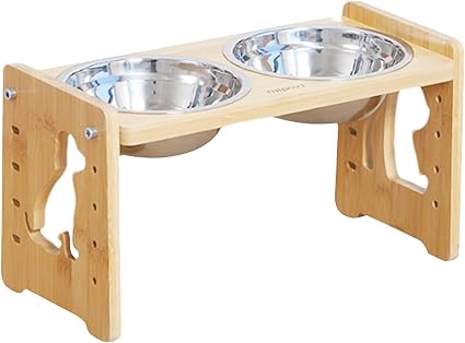Подставка для миски, нескользящая миска для еды с регулируемой высотой, для собак и кошек, маленьких, средних, больших размеров.