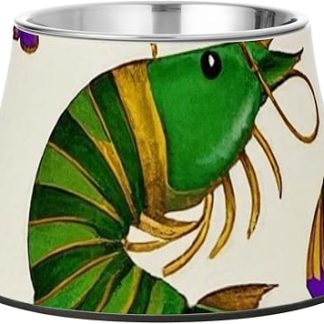 Миски для воды и корма для домашних животных в карнавальном стиле: зеленые, фиолетовые, золотые. Нескользящие миски из нержавеющей стали для кошачьего корма, корма для собак, кошек, кроликов и птиц. Подходит для медленного поедания.