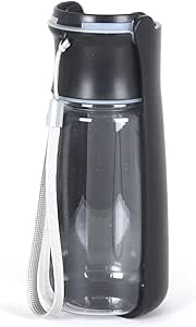 Складная бутылка для воды для собак Mountain Paws, 550 мл, без бисфенола-А, идеально подходит для длительных прогулок на свежем воздухе.