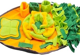 Коврик для – регулируемой игрушки-дозатора лакомств, интерактивной развивающей игрушки для собак всех пород, подстилки для упражнений, способствующей развитию навыков поиска пищи, решение