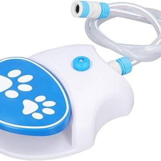 Фонтанчик для полива собак на ножках, автоматический распылитель воды для орошения, подходит для собак и кошек, для использования на открытом воздухе, изготовлен из прочного пластика.