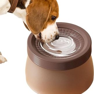 Плавающая миска для питья, 1,2 л, миска с защитой от протекания для щенков, аксессуары, плавающая миска для щенков среднего и крупного размера, для дома, использования в помещении и на улице.