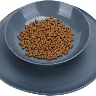 Набор ковриков для кормления FLEXMAN, базовые непроливаемые миски для маленьких собак и кошек, большие съемные миски для кормления собак, кормушка для щенков.