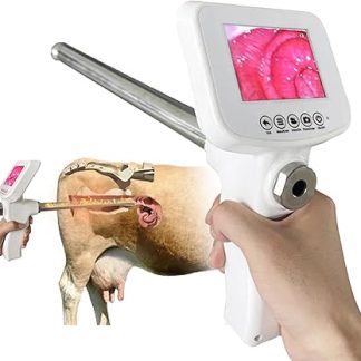 Аппарат для искусственного осеменения AI, аппарат для визуального осеменения коров и крупного рогатого скота, 3,5-дюймовый визуальный эндоскоп, ветеринарный набор для разведения, система подогрева с постоянной температурой.