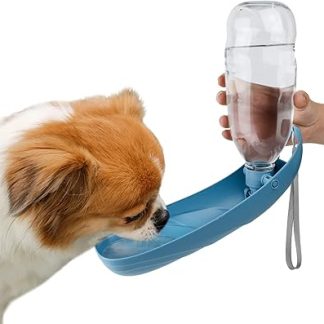 Бутылка для воды Enjoying Dog Water Bottle, 550 мл, для щенков и кошек, герметичный диспенсер для воды, подходит для прогулок, поездок и путешествий.