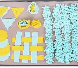 Одеяло для дрессировки собак Greabuy, коврик для обнюхивания собак, миска для медленного кормления собак, коврик для кормления собак.