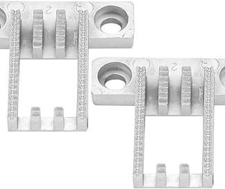 Запасные части для швейной машины SIXRUN (2 шт.): металлический зубчатый механизм подачи ткани, обеспечивающий эффективную подачу ткани, для моделей 1408 1409 2250 2263 2273 8280 1507 и JH5205 5823A JH8230A