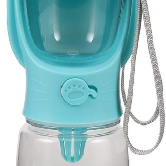 ibasenice Портативная складная бутылка для воды и корма для домашних животных, герметичный и легко моющийся дорожный стаканчик для походов и кемпинга