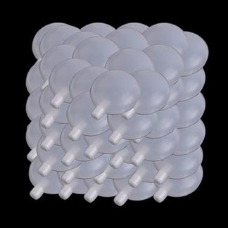 50 пищалок для домашних животных, сменные звуковые вставки, интерактивные неразрушимые игрушки-мячи для собак диаметром 30 мм, предназначенные для маленьких и больших собак, чтобы утолить скуку.