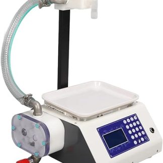 Цифровая машина для розлива в бутылки, бесшумная, металлическая, с регулируемым подъемным рычагом и защитой от капель, высокопроизводительная, подходит для пчеловодства.