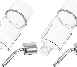 2 шт. Автоматический поилка для мелких животных, пластиковая бутылка для воды для собак и кошек, портативная поилка для щенков и котят