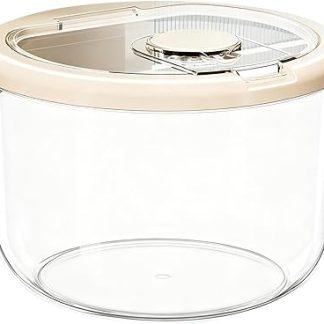 Контейнер для хранения корма для домашних животных - контейнер для хранения лакомств для сухого корма, не содержит бисфенола-А, с запирающейся крышкой, термостойкий.