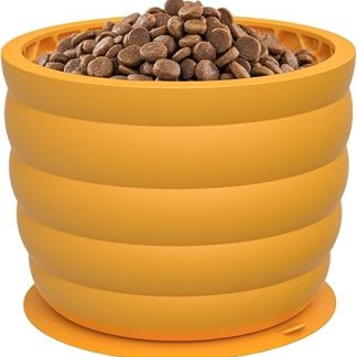 Миска для кормления Lick Fun - развивающая миска для собак, 620 мл, силиконовая интерактивная миска с присоской, подходит для собак мелких, средних и крупных пород и способствует медленному приему пищи, 12 шт.