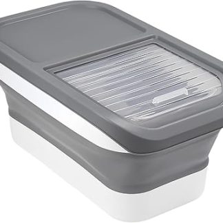 Контейнеры для собачьего корма Generico, складной контейнер для лакомств для домашних животных, выдвижной дозатор для приготовления корма для кошек и собак, для дома и путешествий.