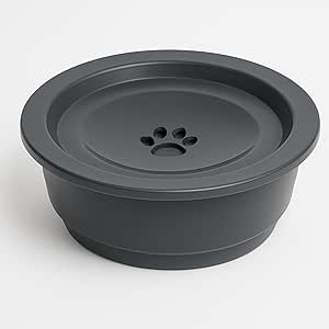 Миска для собак, предотвращающая протекание | Поилка для собак, предотвращающая протекание, объемом 1200 мл, с поплавком для сбора брызг