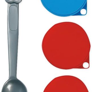 Крышка для банки Karlie 504358 + ложка, диаметр: 7,5 см, отсортировано по цвету.