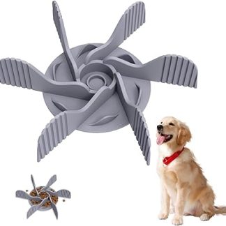 1 шт. вставка для кормления собаки, миска для медленного кормления, нескользящая миска для собаки, поводок для собаки, миска для медленного кормления, силиконовая миска для собаки, аксессуары для миски для собаки (серый цвет)