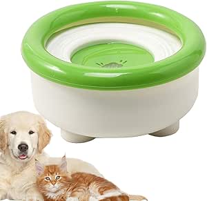 Непроливаемая миска для воды для собак, 1500 мл, плавающая поилка - противопроливаемая дисковая миска для воды для кошек с нескользящим основанием, для домашних животных, котят, щенков.