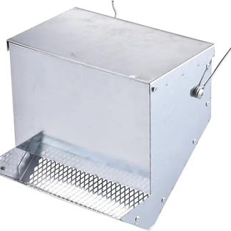 Кормушка для кроликов с автоматической крышкой, миска для корма — для ухода за мелкими животными, птицами, хомяками, хорьками и другими животными как в помещении, так и на открытом воздухе.