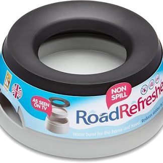 Миска для воды для домашних животных Road Refresher Prestige, серая, большая, 1 шт.