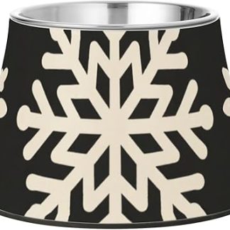 Рождественский снежный Санта-Клаус, черно-зеленая миска для корма для домашних животных с подставкой, миска из нержавеющей стали для кошек и мелких животных, удобная раздельная кормушка.