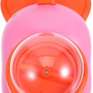 Интерактивный диспенсер для лакомств HANABASS с кнопкой и вращающейся формой кита замедляет процесс кормления и способствует формированию здоровых пищевых привычек у щенков.