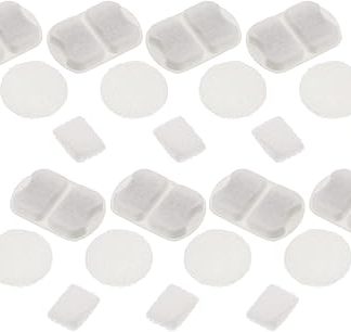 Hemobllo 8 комплектов фильтрующих картриджей для кошачьих фонтанчиков с предварительными фильтрами. Универсальные фильтры для поилок для домашних животных. Тихие и простые в установке. Совместимы со многими моделями.