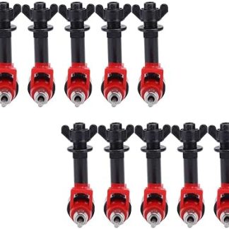 Поилка для кроликов, прочная, устойчивая к укусам, подходит для домашней птицы, мелких животных, мышей, гусей, 5,6 x 5,2 x 2 см, 10 шт.