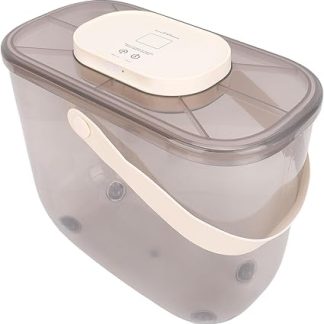 Контейнер для корма для домашних животных, герметичный, прозрачный, большой вместимости, подходит для хранения корма для кошек и собак.