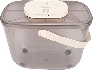 Контейнер для хранения корма для собак и кошек Fockety объемом 13 литров, герметичный пластиковый контейнер для хранения корма для домашних животных с совком для собак, кошек и птиц.