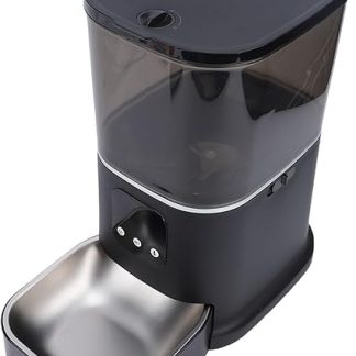 Автоматическая кормушка для домашних животных, умный 6-литровый диспенсер для корма с Wi-Fi для собак, кошек, кроликов, управление через приложение, приготовление сухого корма для собак.