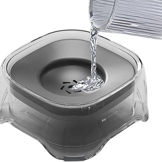 Миска для воды для собак с защитой от проливания | Водонепроницаемый диспенсер для воды для домашних животных | Увлажняющая поилка для кошек, щенков и маленьких собак