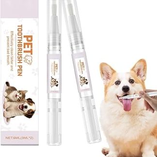 Набор из 2 гигиенических ручек для чистки зубов, обеспечивающих свежее дыхание, с удобной ручкой и 6 мл антибактериального геля в каждой, для домашнего использования, ухода за зубами и осмотров.