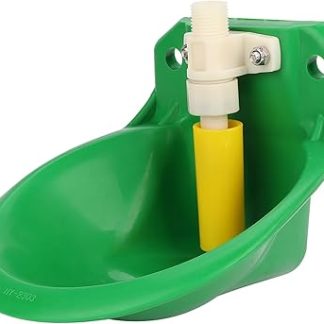 Автоматическая поилка для скота Zerodis Feeding Supplies из нержавеющей стали с поплавковым клапаном для крупного рогатого скота, овец и поросят. Вместимость 1 л.