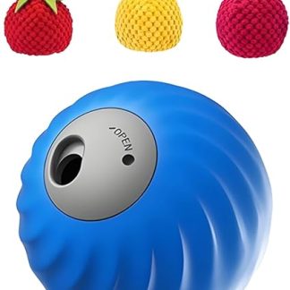 Диспенсер для лакомств для собак, игрушка-погремушка — шарообразный диспенсер для корма для собак всех размеров.