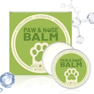 Бальзам для лап и собак, безопасный для вылизывания, нежирный крем для всех пород, для чувствительных питомцев, щенков, для ежедневного ухода, зимой, осенью, для использования на открытом воздухе и дома.
