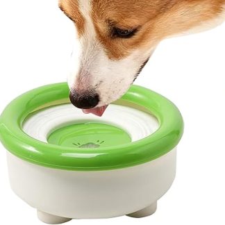 Миска для питья для собак с открытым концом, 1500 мл, водонепроницаемая, плавающая, с нескользящим основанием, подходит для кошек, щенков, мелких и средних пород, кроликов.