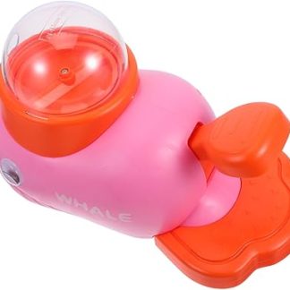 Интерактивный диспенсер для лакомств Ipetboom в форме кита с вращающимся дозатором для щенков, предназначенный для дрессировки и умственной стимуляции в домашних условиях.